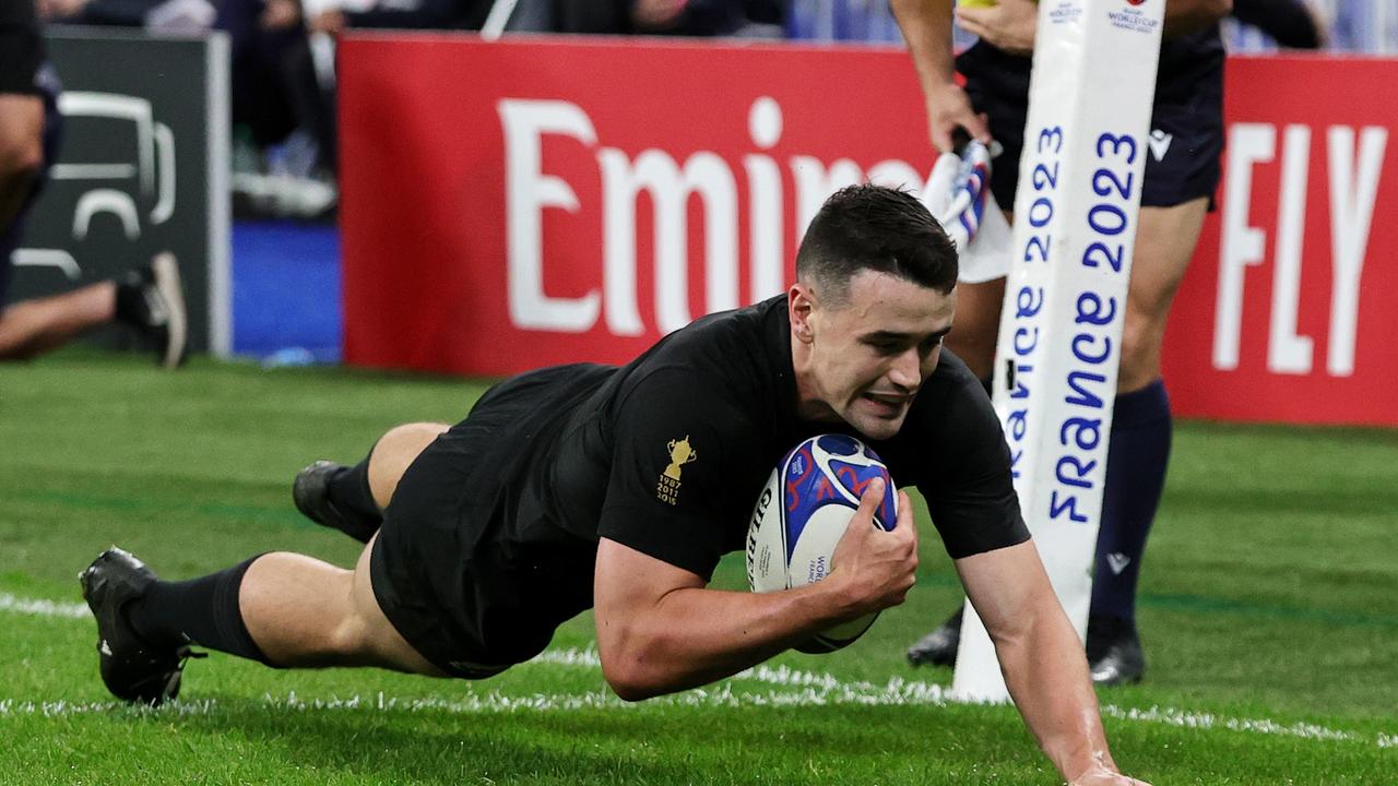 Will Jordan completed the rout with some second-half tries. Picture: Getty