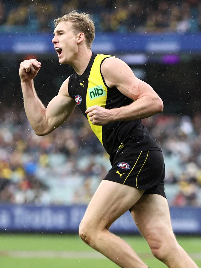 Tom Lynch lit up the MCG. Picture: Michael Klein.