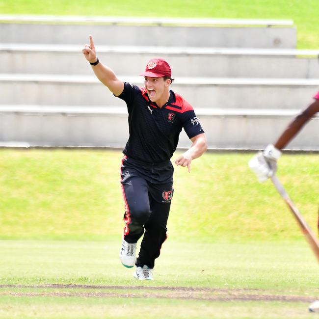 GPS First XI cricket between Terrace and Ipswich Grammar School Saturday February 1, 2025. Picture, John Gass