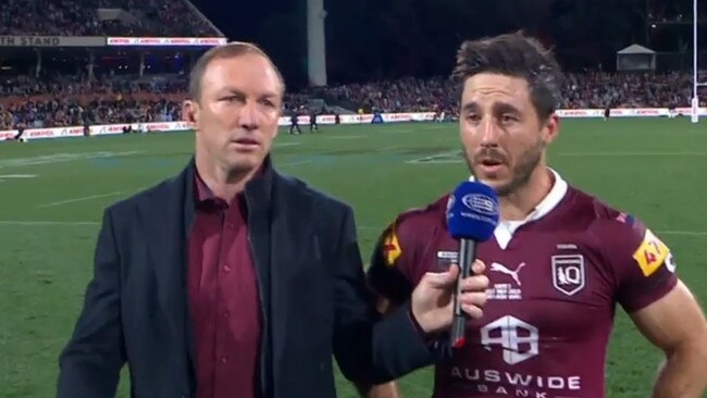 Lockyer and Hunt have the same voice. Photo: Channel 9