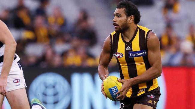 Cyril Rioli is down on his usual impact this year. Picture: Michael Klein