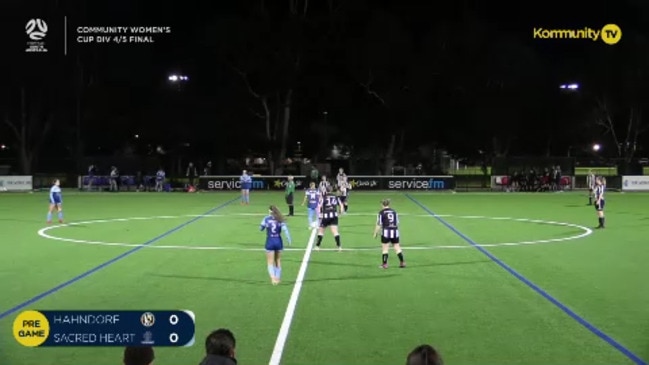 Replay: FSA Junior Girls Cup and Community Women's Cup finals - Artificial pitch 2 - Hahndorf v Sacred Heart Old Collegians (Community Women's Cup div 4/5)