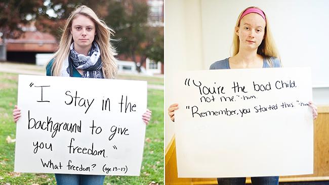 Project Unbreakable Photos Of Sexual Assault Victims Quoting Their 