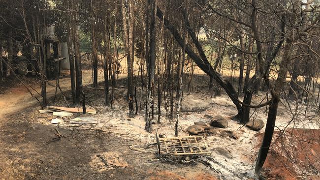 Fire devastated the property in 2019 …