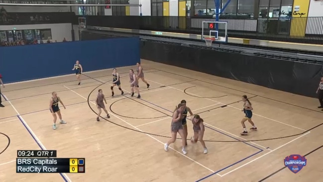 Replay: Basketball Queensland Under-16 State Championships -  Brisbane Capitals Silver vs RedCity Roar (Div 2)