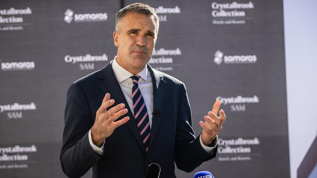 Premier Peter Malinauskas wants to force social media giants to stop children aged under 14 from having accounts. Picture: Tom Huntley