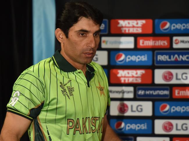 Misbah-ul-Haq faced some tough questions at Pakistan’s pre-World Cup media session.