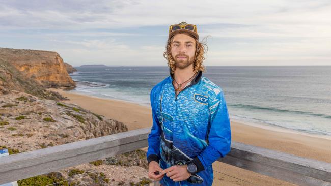 O’Reilley Grey at Ethel Beach. Picture: NCA NewsWire / Ben Clark