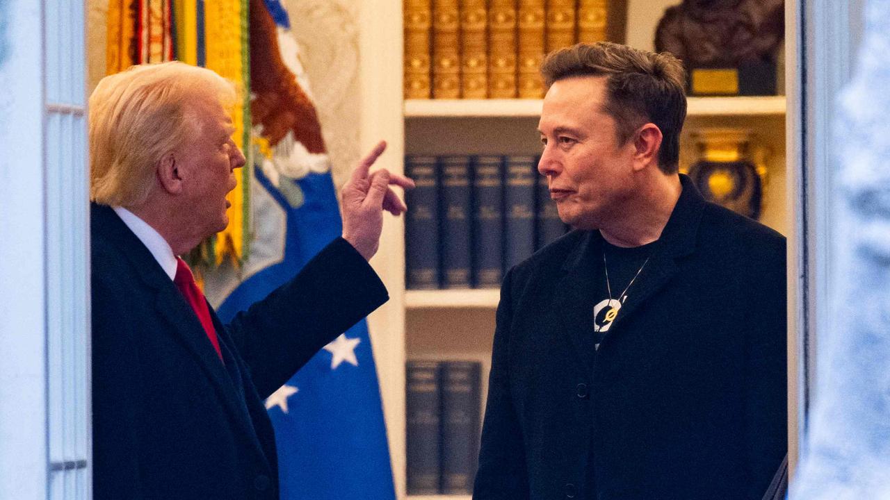 Trump takes rare swipe at Musk