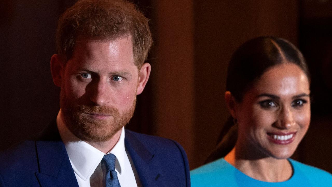 Harry and Meghan are at the centre of palace bullying claims. Picture: JUSTIN TALLIS / AFP.