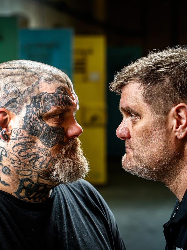 Former Adelaide bikie Matt Ward, who was a high-ranking Mongols member with brother Tyson before both left the gang, said much of the assistance in the Danish program “had merit”. Picture: Matt Turner