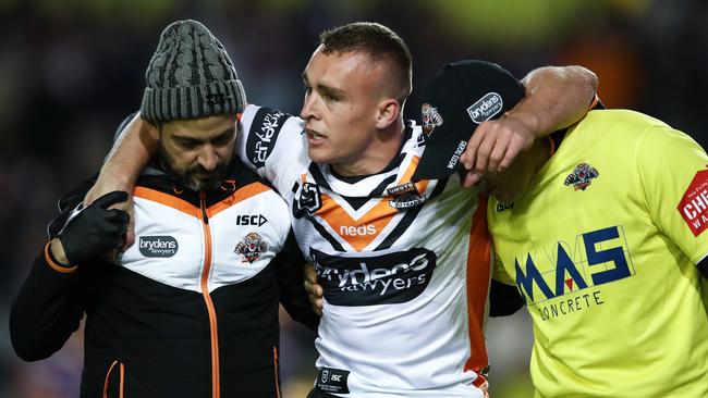 Jacob Liddle suffered a serious knee injury on Thursday.