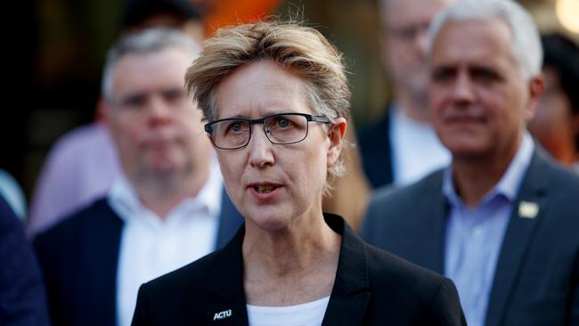 ACTU Secretary Sally McManus. Picture: NewsWire / Nikki Short