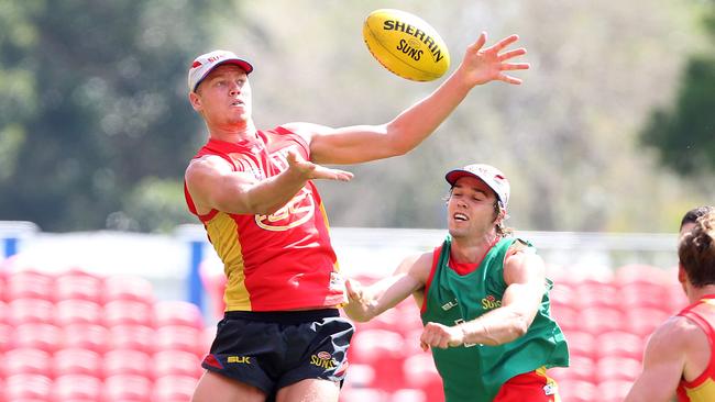 Peter Wright was the top scorer in Gold Coast’s Round 5 loss. Picture Adam Head