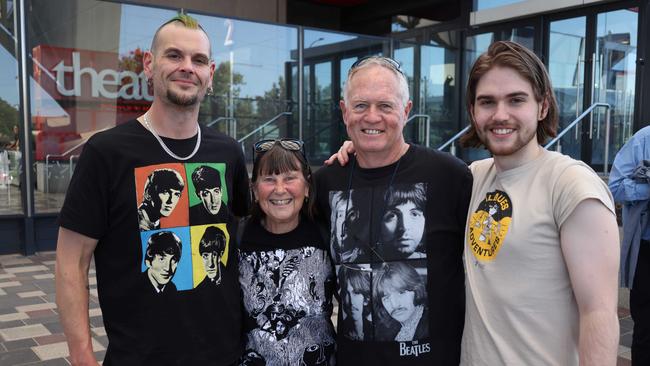 Paul McCartney fans at the Got Back Tour at the Adelaide Entertainment Centre, October 18. Picture: Kelly Barnes