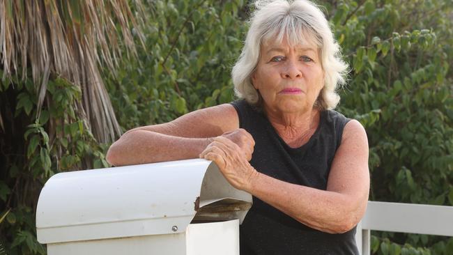 St Leonards' Judy Alexander has had her letterbox blown up multiple times. Picture: Alison Wynd