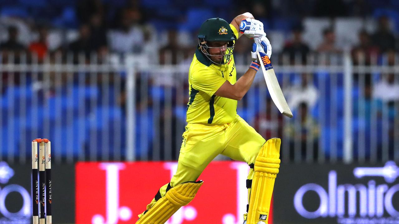Aaron Finch scored in the first ODI against Pakistan his first international century in nine months.