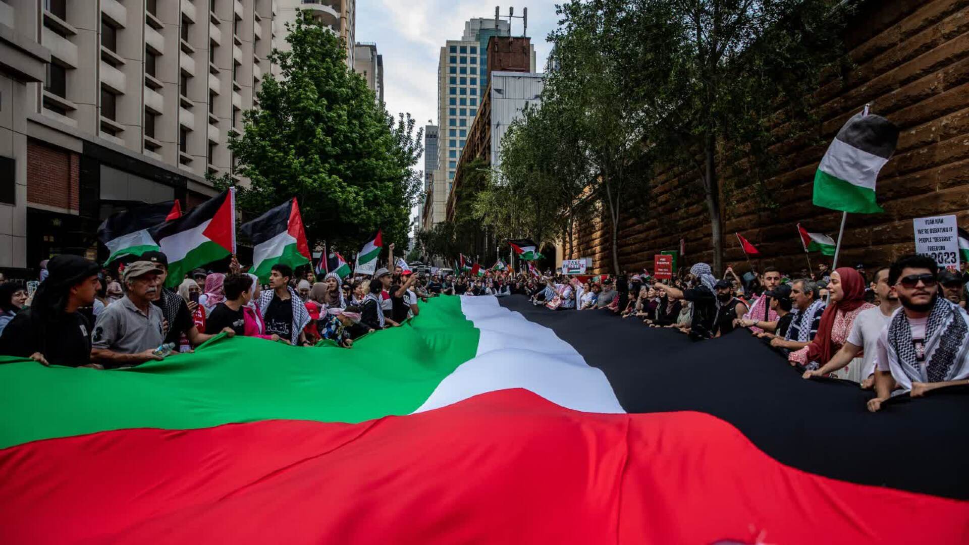 Pro-Palestine protesters ‘spit’ at Starbucks staff during New Year’s Eve celebrations