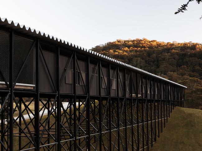 EMBARGO FOR TWAM 30 JUNE 2023. FEE MAY APPLY. The Bridge for creative learning, Bundanon, NSW. Photo: Zan Wimberley/Supplied