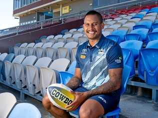 CONTRACT TORN UP: Ben Barba has been sacked by the North Queensland Cowboys after an alleged domestic violence incident. Picture: Emma Murray