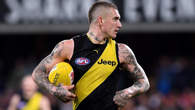 Dustin Martin is yet to announce his plans for next season.