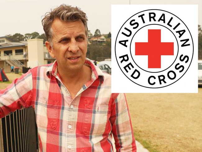 Andrew Constance has slammed the Red Cross.