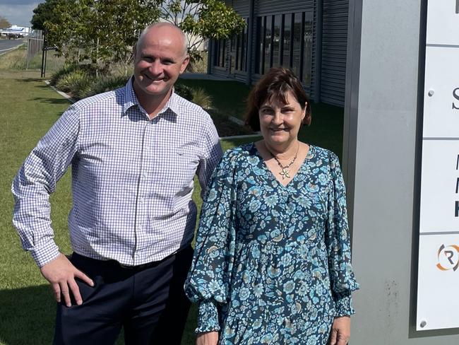 Regional Development and Manufacturing Minister Glenn Butcher (left) and Mackay MP Julieanne Gilbert led a forum at the Resources Centre of Excellence on September 26 to discuss solutions to the skills crisis crippling the region. Picture: Contributed