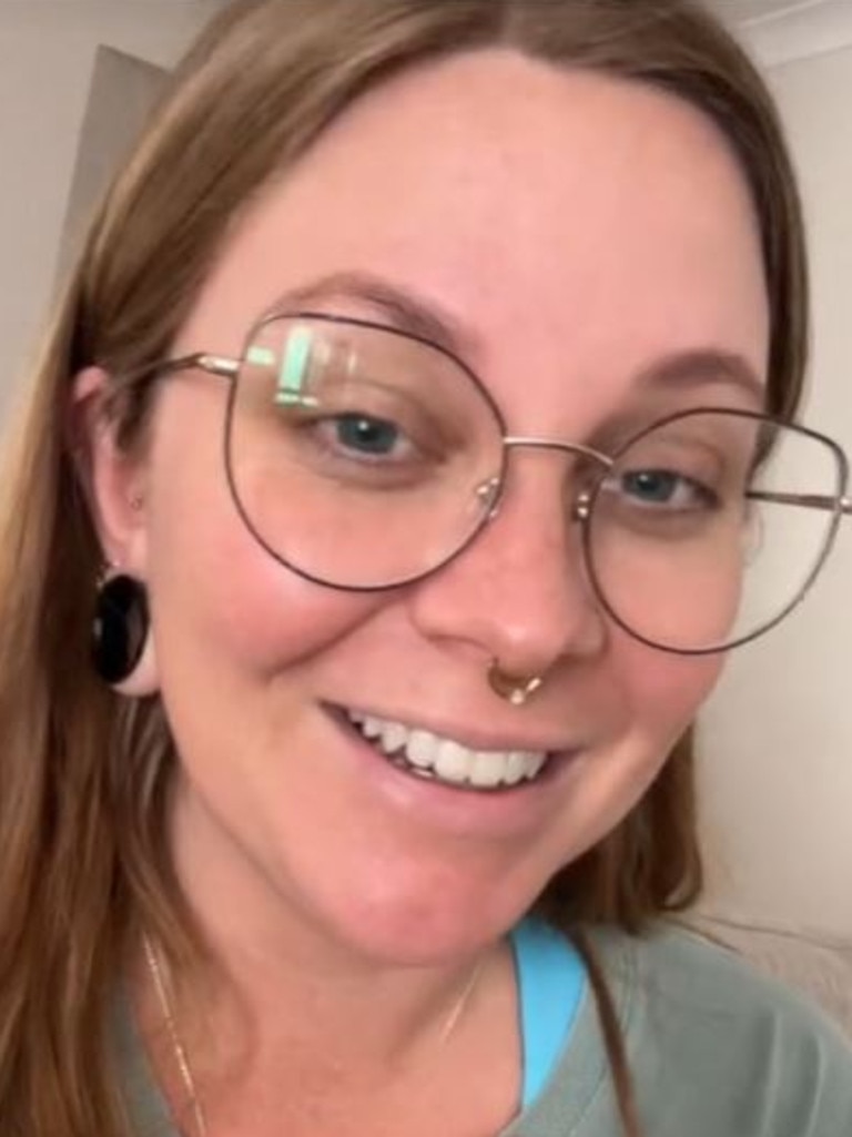 Rachel is honest about money online. Picture: TikTok/aussiefrugalfamily