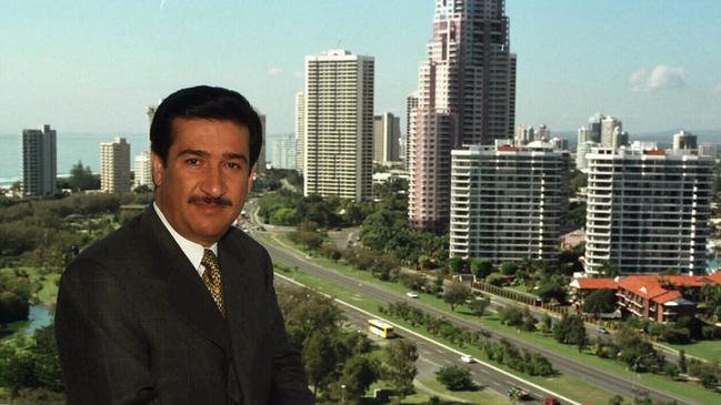 Soheil Abedian in October 1997 - he has been a long-time developer on the Gold Coast.