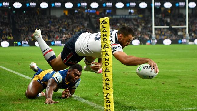 Parramatta Eels v Sydney Roosters at Bankwest Stadium but we all know Mackay will host a louder crowd. Digital image by Gregg Porteous � NRL Photos