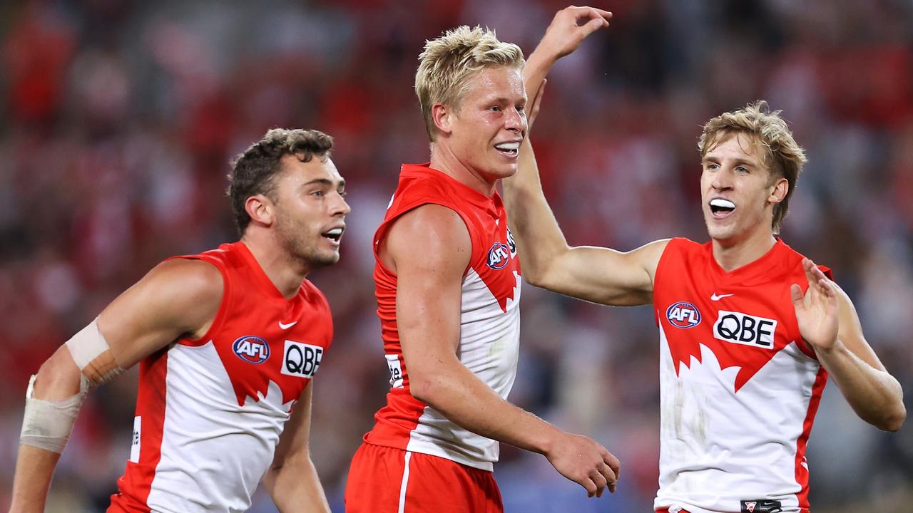 The Swans will host Geelong at the SCG on Friday night. Picture: Mark Kolbe/Getty Images