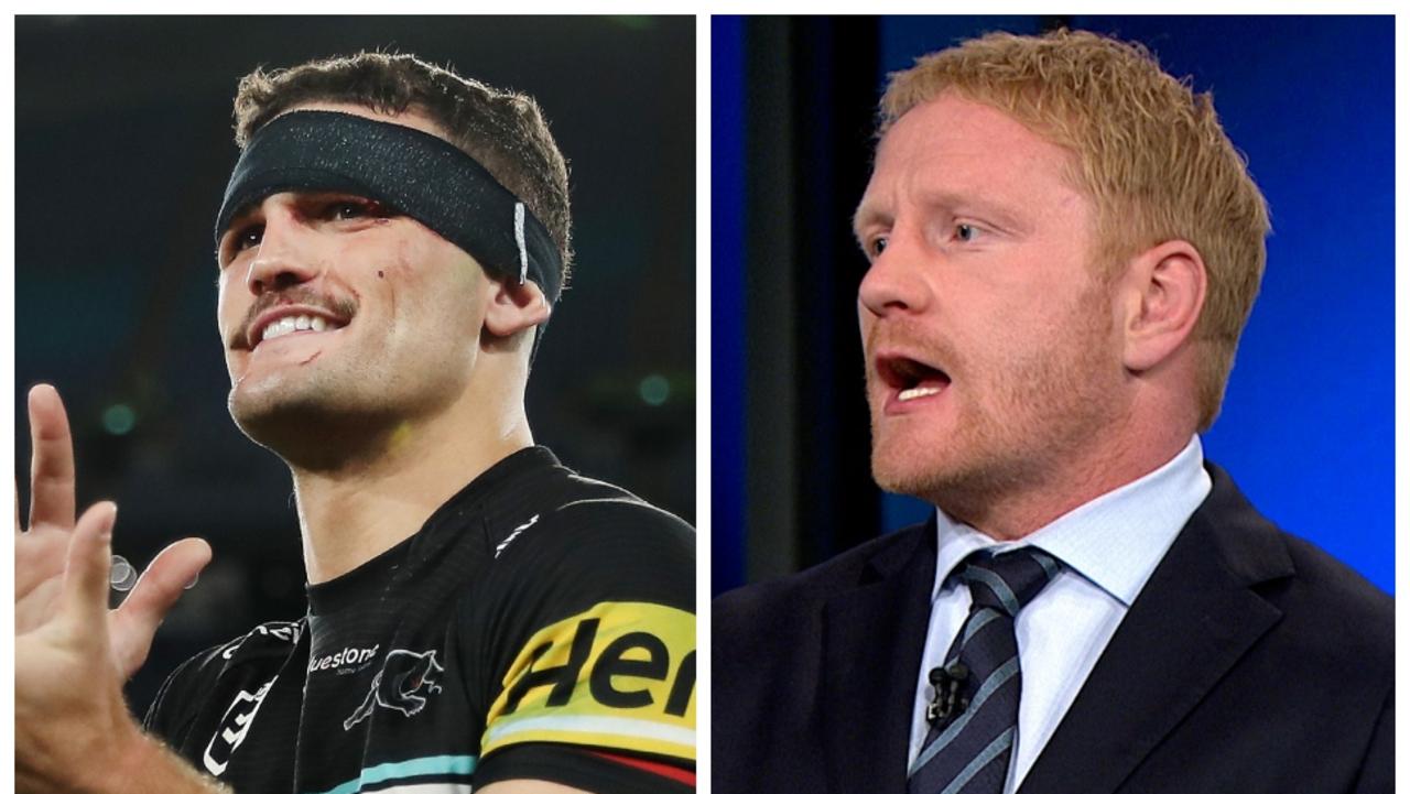 Nathan Cleary and James Graham