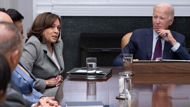 Vice-President Kamala Harris will attend the East Asia Summit next week instead of President Joe Biden. Picture: AFP