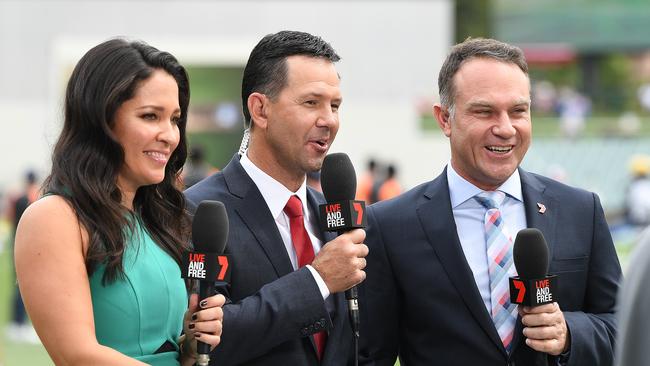 Mel McLaughlin, Ricky Ponting and Slater are expected to lead Channel 7’s coverage.