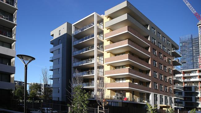 The Molten Avenue building in Macquarie Park. Picture: AAP/ Danny Aarons