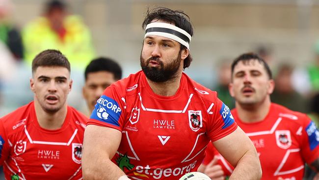 Aaron Woods will play his 250th NRL game this weekend. Picture: Mark Nolan/Getty Images