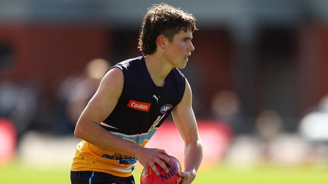 Pioneers player James Barrat is among the top players at the club. Photo by Graham Denholm/AFL Photos/via Getty Images