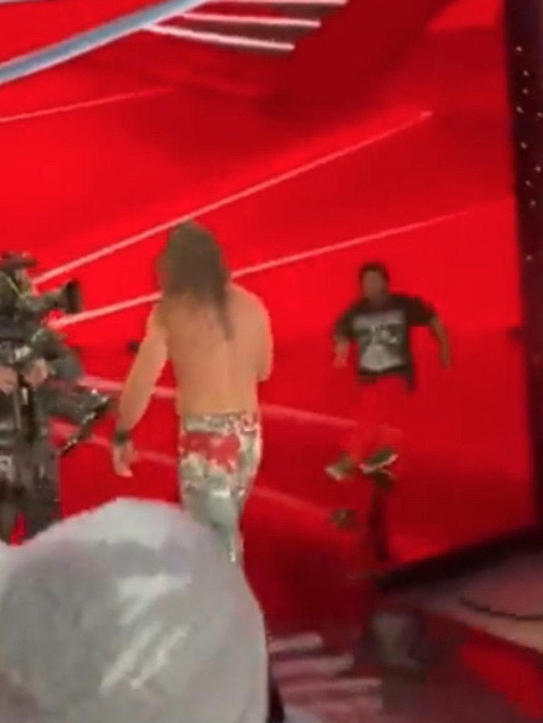 The attacker came out of nowhere.