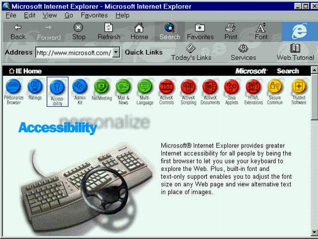 In its heyday in the ‘90s and ‘00s, Explorer was the most popular web browser around.