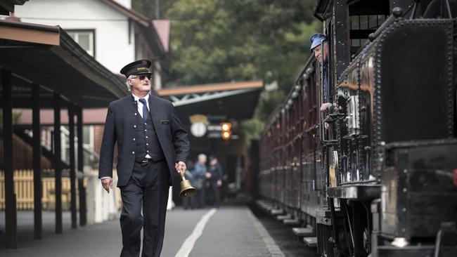 Puffing Billy at Belgrave Station. Photo Christopher Chan.