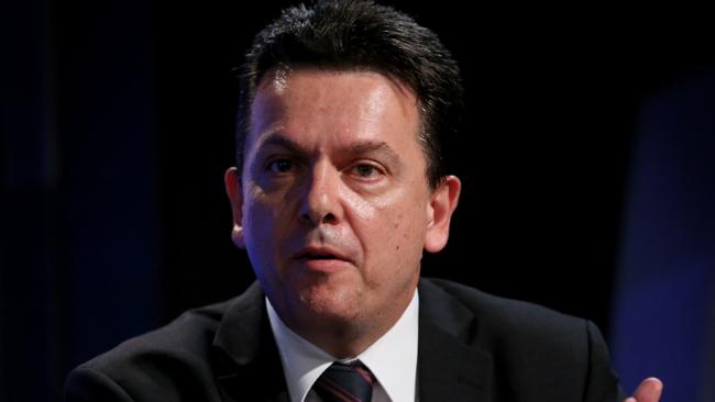 Senator Nick Xenophon is using steel and ships as bargaining chips.