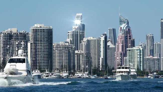 An all out boaties war has erupted on the Gold Coast. Picture: Glenn Hampson