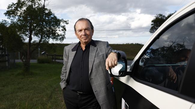 Burak Dincel at the Mamre Rd site where he is looking to build manufacturing warehouse. Picture: Richard Dobson