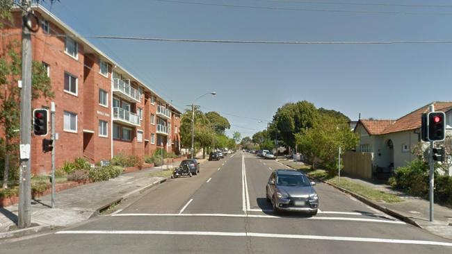 A baby’s foetus was discovered in a bag in the freezer of a home on Fraser Street, Marrickville. Picture: Google Maps