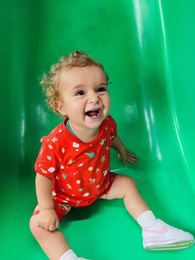 Harlee, 17 months - nominated for Ipswich's cutest toddler.