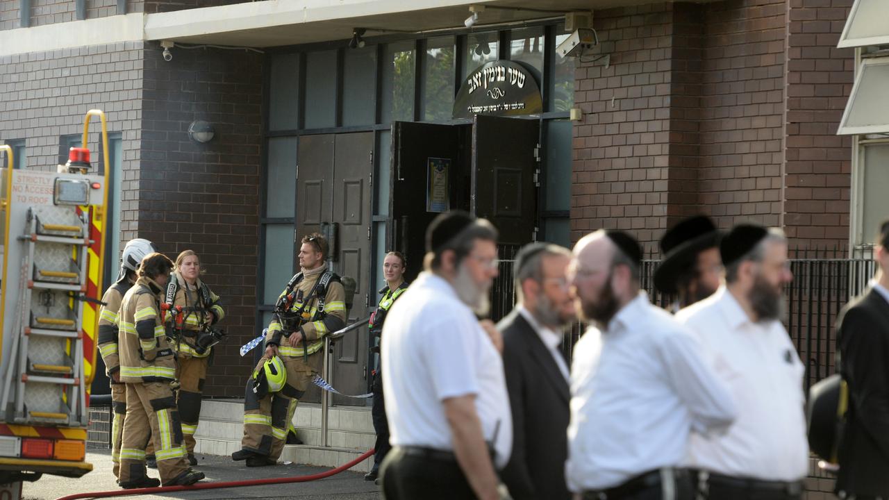 One man was inside at the time. Picture: NewsWire/ Andrew Henshaw