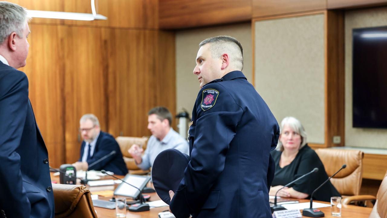 Brett Laughlin, CFS Chief Executive, spoke at a Parliamentary Committee on Wednesday. Picture: Russell Millard Photography