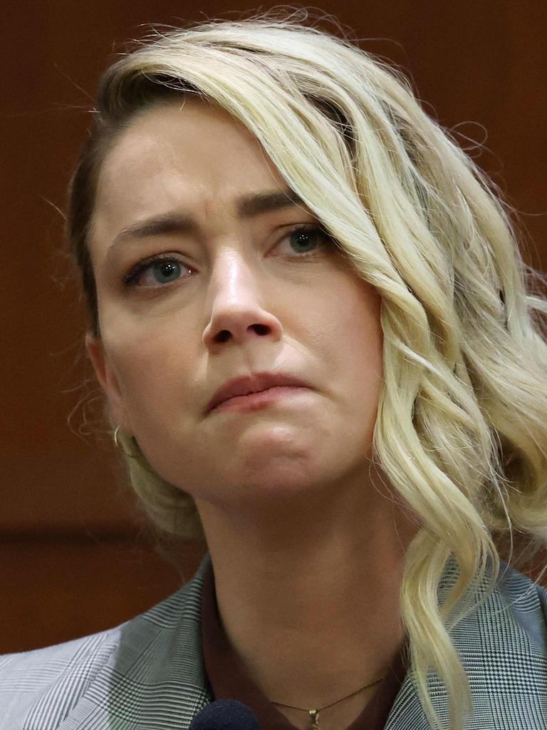 Amber Heard was countersuing for $100 million Picture: Michael REYNOLDS / POOL / AFP)