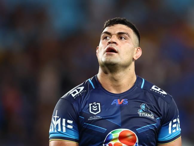 David Fifita could find himself back in favour at the Titans over Origin. Picture: Getty Images