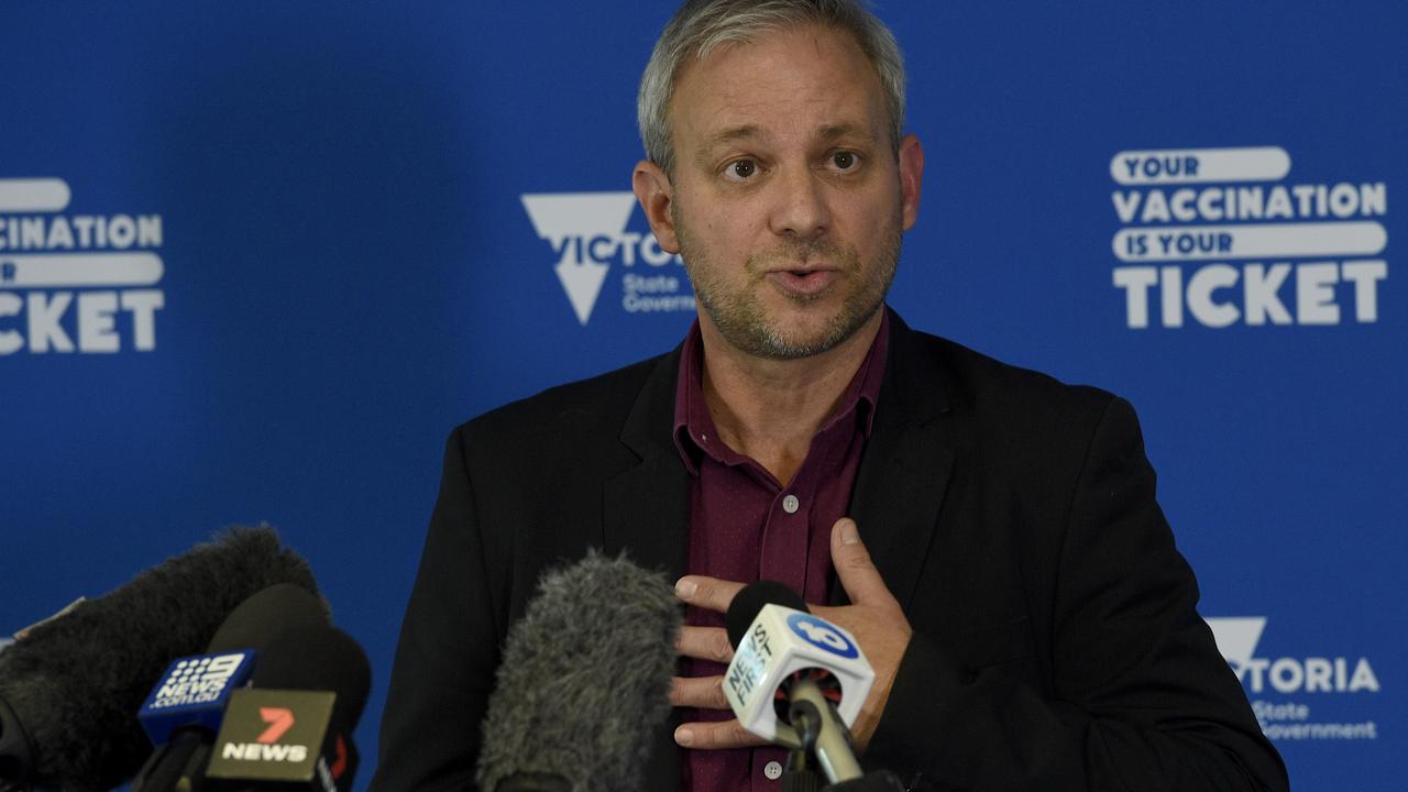 Victoria’s chief health officer Professor Brett Sutton. Picture: NCA NewsWire / Andrew Henshaw